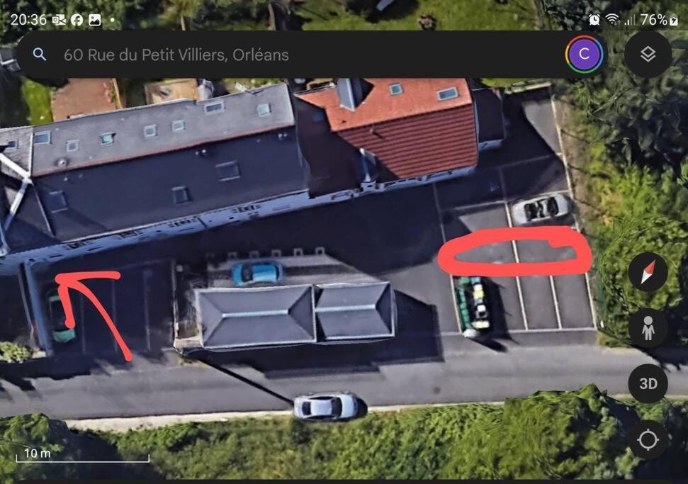 Orleans Appartement 2 Chambres Avec Parking 外观 照片